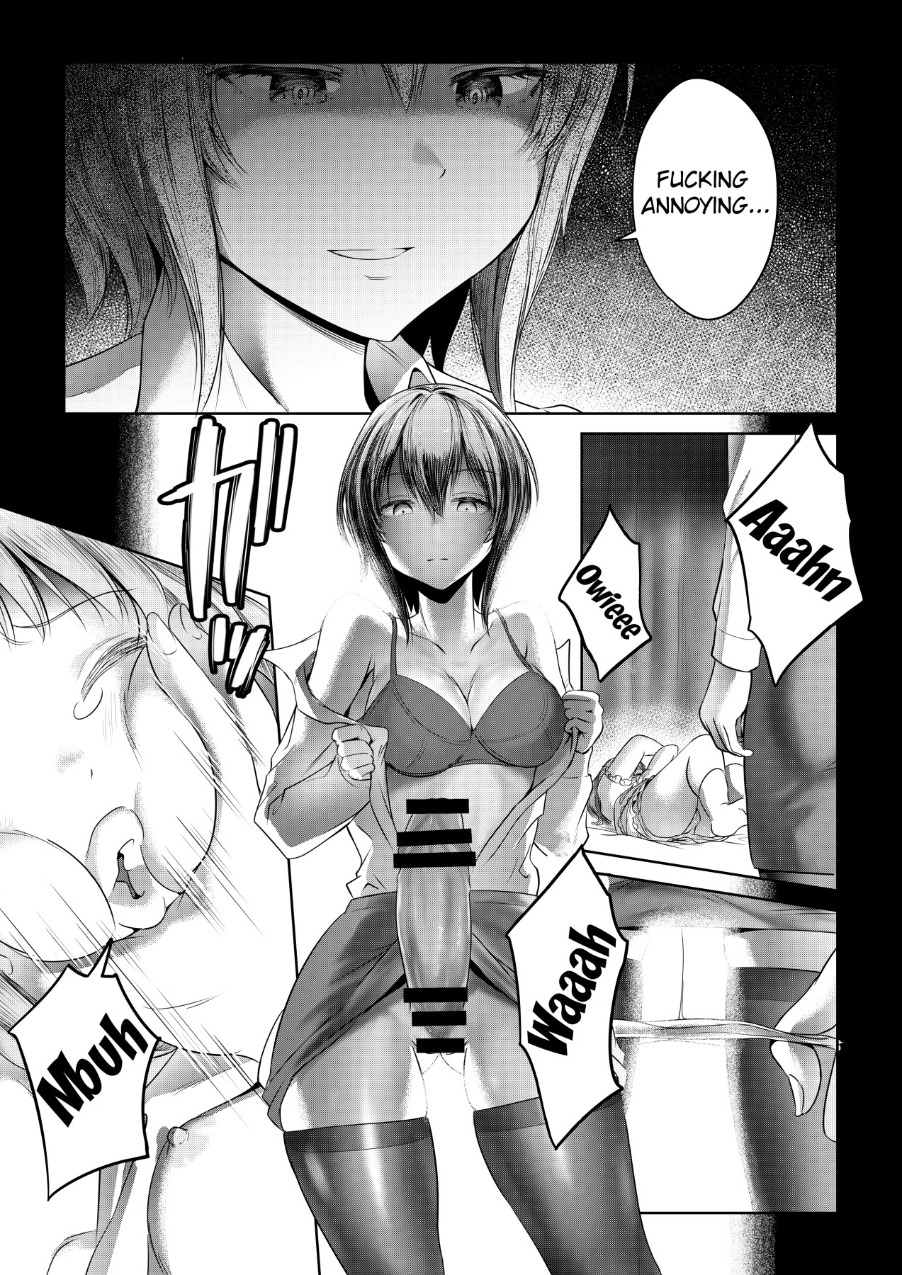 Hentai Manga Comic-Ms. Futanari's Weekend Amusement-Read-7